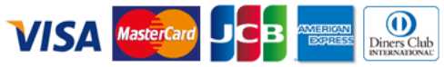 visa mastercard jcb americanexpress dinersclub