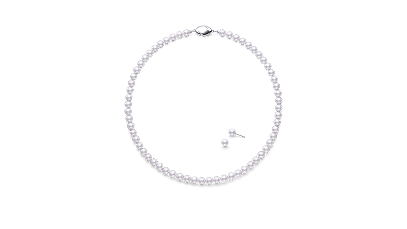 Akoya Pearl Necklace/Pierced earring アコヤパール ネックレス/ピアス 65_1_ネックレス